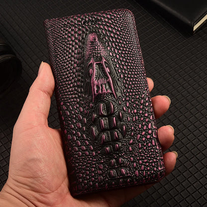 Luxury Genuine Leather Case for iPhone 17 AIR 16 E 15 14 13 12 11 Pro Max Plus Mini flip Magnetic slot Wallet Cover coque.