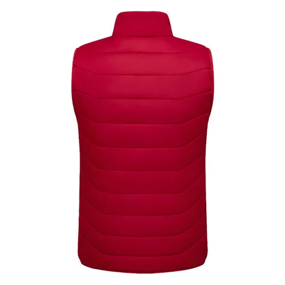 New Loose Casual Stand Up Collar Winter 28 Zone Intelligent Heating Vest Men'S Women'S Warm Electric Clip Coat (No Power Bank)