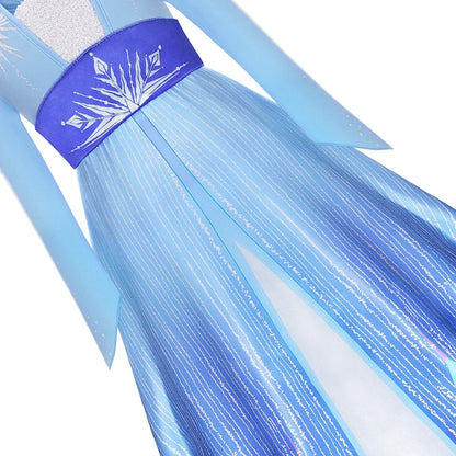 Children Costume Girl Dress Halloween Princess Cosplay Party Rapunzal Anna Elsa Birthday Clothes