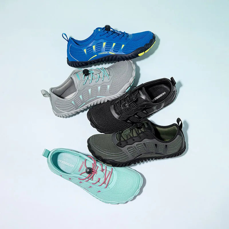 Wide Toe Barefoot Sneaker Unisex Non Slip Outdoor Athletic Shoes Elastic Band Beach Sneakers
