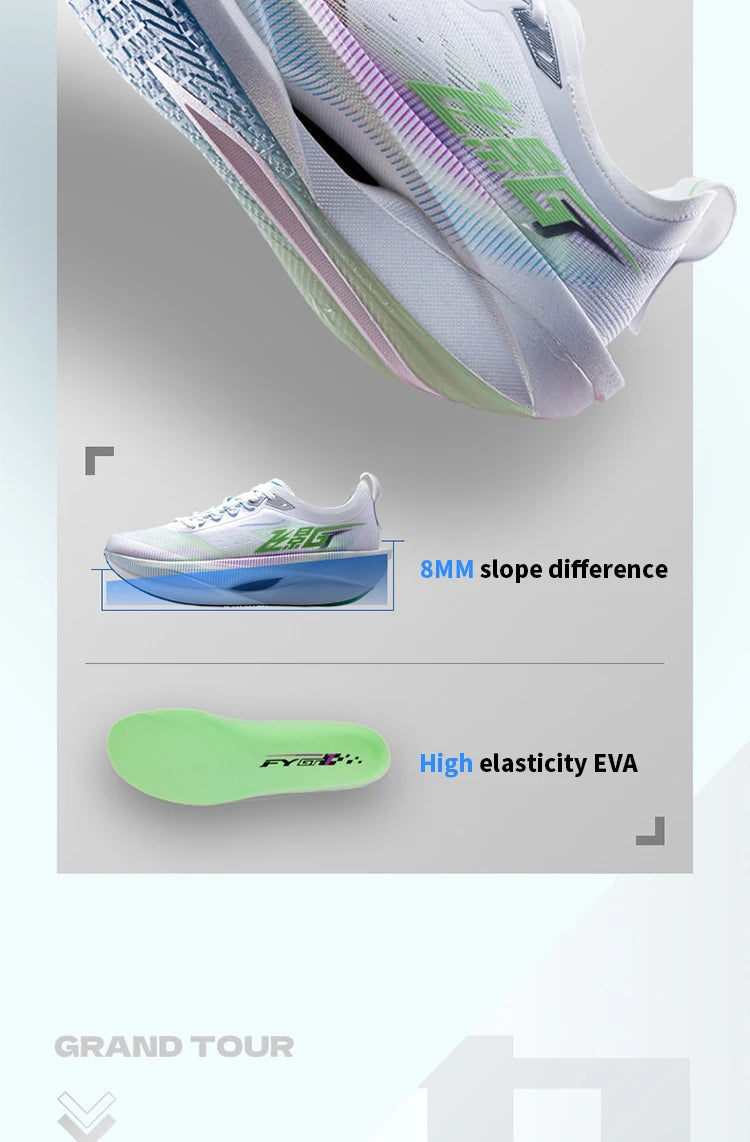 Feiying GT 2026 Men's Carbon Plate Marathon Racing Running Shoes Lightweight Breathable Athletic Sneakers QDB023262260