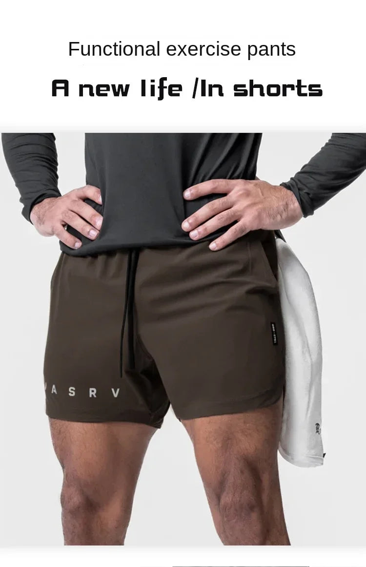 Men's Summer Quick Dry Basketball Casual Shorts Running Sports Gym Fitness Bodybuilding Jogger Short Pants Sweatpants Male