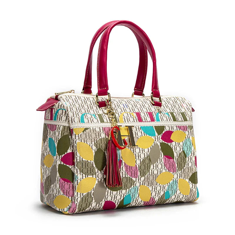Women's Handbag 2026 Spring New Pillow Bag Letter Printed Shoulder Bag