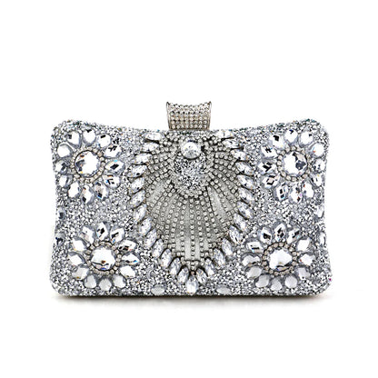 Tassel Women Evening Bags Diamonds Small Day Clutch Luxury New Chain Shoulder Handbags For Party Holder Purse