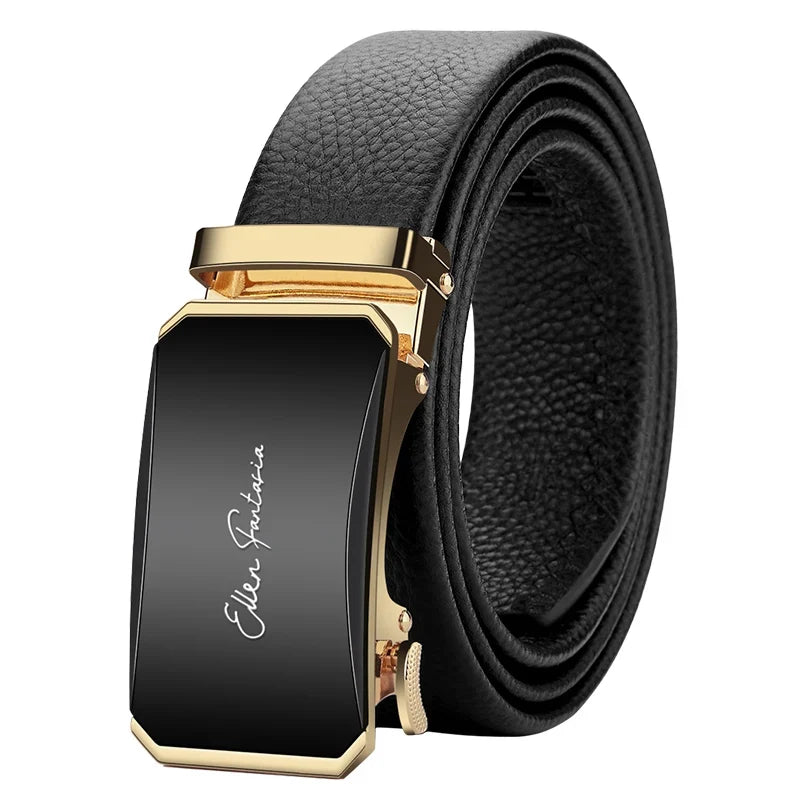 Men Belt Genuine Leather belt for men Alloy buckle ratchet belts Men Designer Belt Automatic belts 벨트