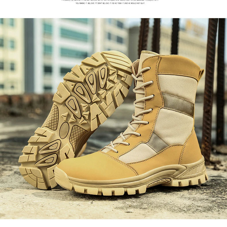 Men Tactical Boots Waterproof Hiking Shoes Brand Ankle Plus Climbing Shoes Size Boot Free Shipping Outdoor Casual