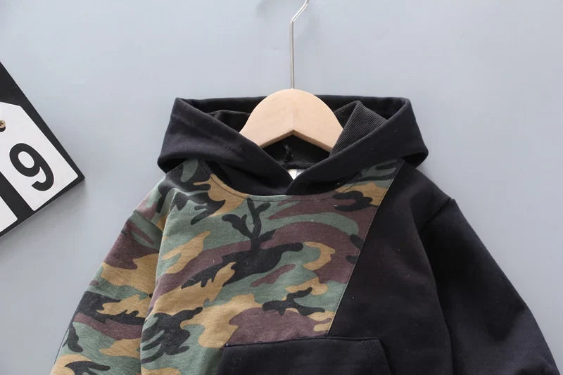 New Autumn Fashion Children Outfits Baby Girl Clothes Boys Casual Hooded T-Shirt Pants 2Pcs/Sets Toddler Costume Kids Tracksuits