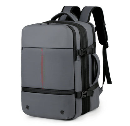 Men's Backpack with Expandable Vacuum Compression, Large Capacity, Dry and Wet Separation, Multifunctional Business Backpack for Short Business Trips