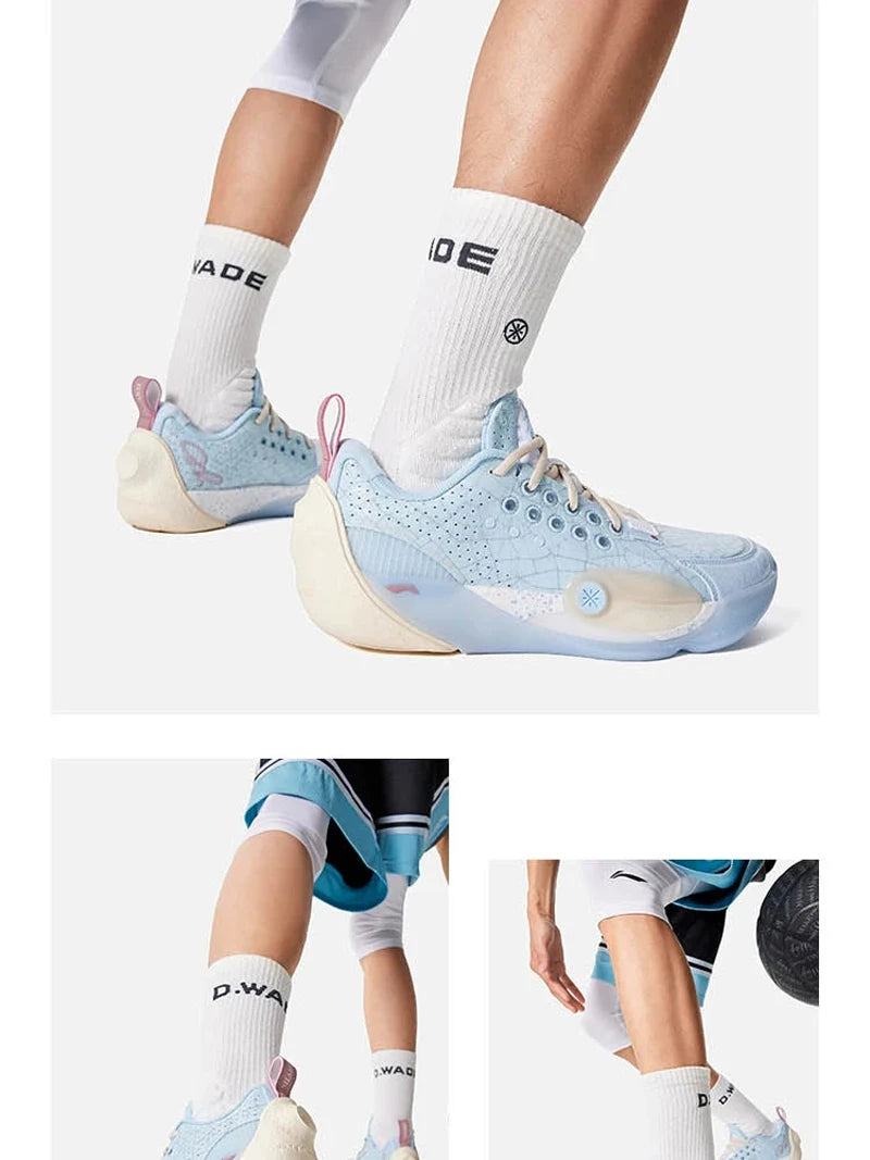 Men's WADE ALL CITY 13 Professional Basketball Shoes BOOM Cushion Stable Support Wearable LiNing Sport Sneakers ABAV001