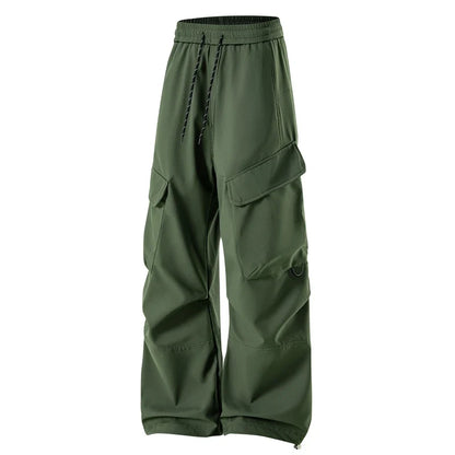 Unisex Hiking Pants Autumn Large Pocket Windproof Camping Cycling Trousers Spring Outdoor Waterproof Functional Paratrooper Pant