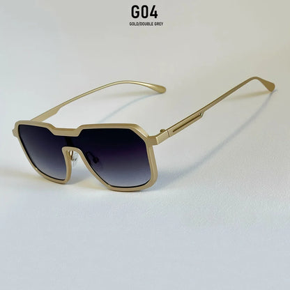 UV400 Protection Sunglass Men Luxury Steampunk Sunglasses Women Trendy One Pieces Fashion Glasses Gafas De Sol Hombre Zonnebril