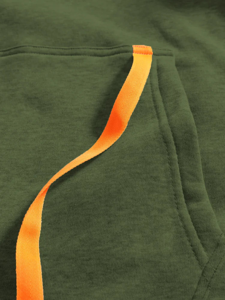 Men's Casual Sports Hoodie 2025 New Fashion Pocket Zipper Hooded Sweatshirt Solid Color Loose Coat Outdoor Running Streetwear