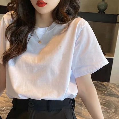 Vampire Diaries Cotton Women Girls Casual Harajuku T-shirt O-neck Short Sleeve Streetwear Ladies Graphic Summer Female T-shirt