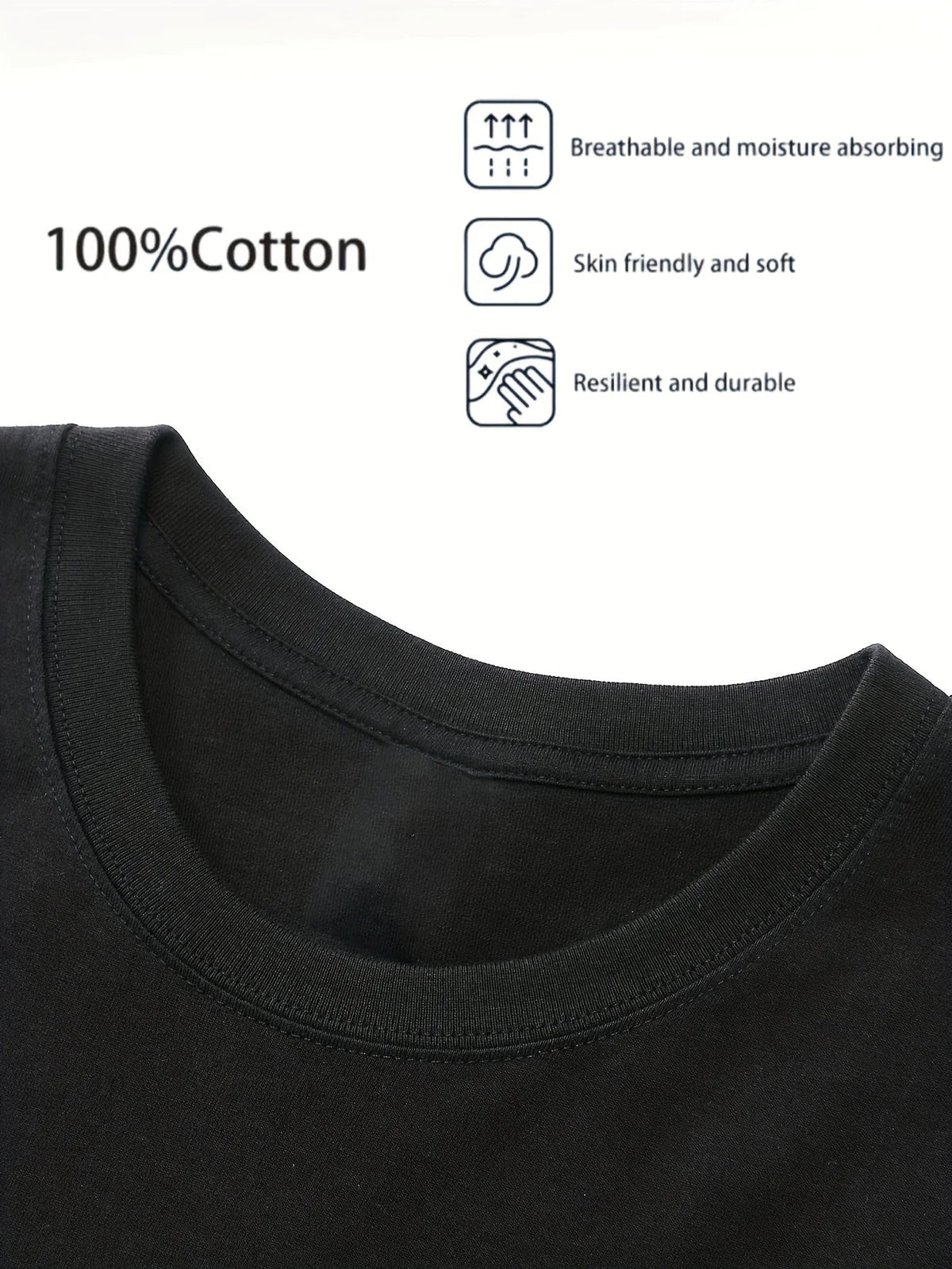 Ready to Race Logo Men’s T-Shirt Cotton Short Sleeve Crew Neck Casual Motorcycle Graphic Tee Summer Streetwear Tee