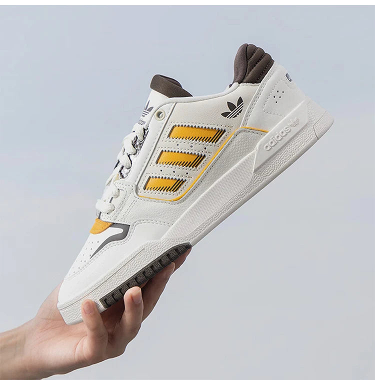 Official Authentic Three Stripes Unisex Retro Lace-Up Low-Top Sneakers JP5886