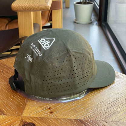 Quick Dry Short Brim Baseball Cap Men Women Lightweight Breathable 5 Panel Hat Outdoor Sports Running Cycling Camp Cap Gorras