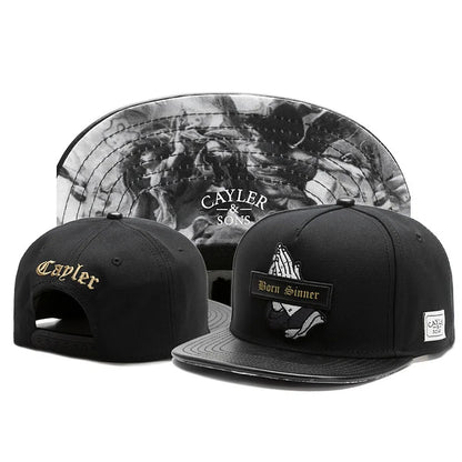New Hot Sales Embroidered Baseball Hat Men Women Cotton Flat Edge Sunshade Outdoor HipHop Trucker Hat Snapback Dad Hat Gorras