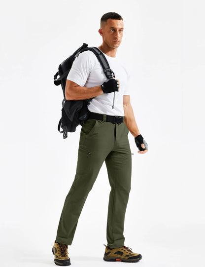 Men's Hiking Cargo Pants Summer Outdoor Lightweight Quick Dry Casual Water Resistant Fishing Work Stretch Pants
