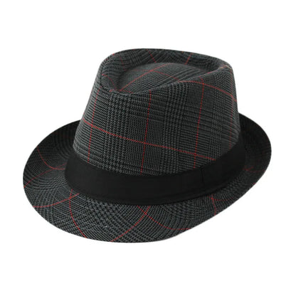 Summer Fedoras for Men Middle old aged Cap Linen Panama Solid  Jazz Hat Cowboy  Men's Women's  British Party Sun Hat