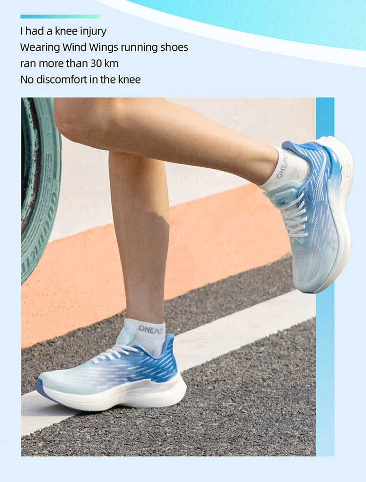 2026 Wind Wings Breathable Speed Running Shoes Men Marathon Sports Casual Women Sports Shoes Light Men Outdoor Jump Rope