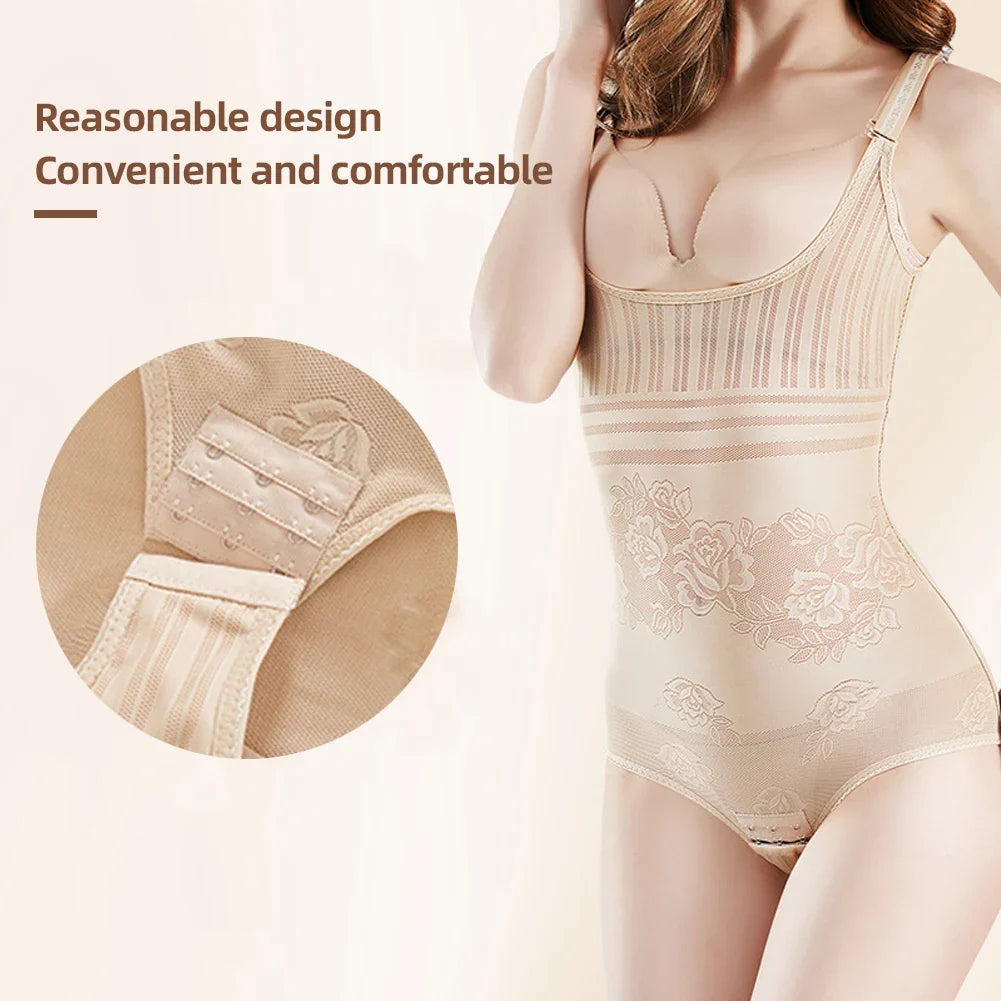 Women Bodysuit Slimming Corset Postpartum Shapewear Tummy Control Hip Butt Lifter Waist Corset Body Shaper Thin Shapers Jumpsuit