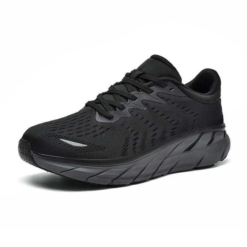 Fashionable Casual Men's Sneakers Non-Slip Wear-Resistant Air Cushion Sneakers Outdoor Lightweight Breathable Mesh Running Shoes