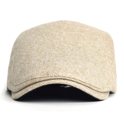 Autumn Winter Thick Warm Newsboy Caps Men Women Soft Beret Hat Casual Fashion Detective Hats Retro Driver Flat Caps