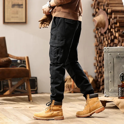 New Men Fashion Military Cargo Army Pants Slim Regualr Straight Fit Cotton Multi Color Camouflage Green Yellow Trousers BL7606