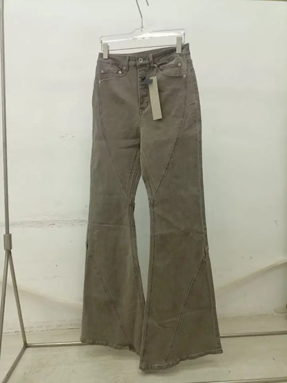 Brand New Rick Sand Zipper Pocket Fit elasticity slim fit PANT Jeans Cotton Denim Pants Comfort Casual Jeans Size S M L XL #A4