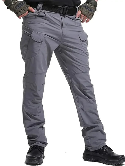 Men's Outdoor Tactical Pants Men Clothing Multi Pocket Outdoor Hunting Clothes Hiking Sweatpants Water-repellent, Wear-resistant