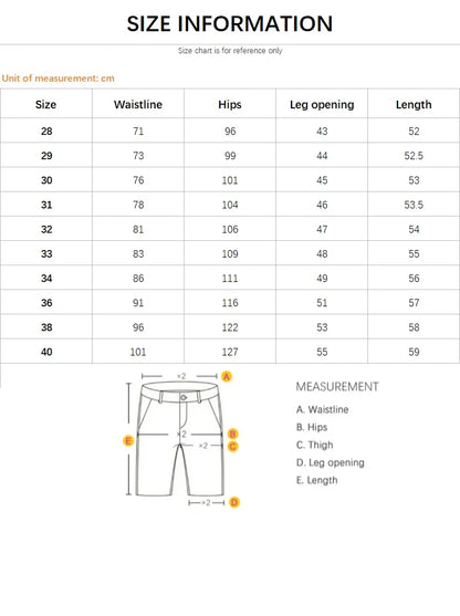 New in Ripped Shorts Men's Summer Fashion Hip Hop Vintage Short Jeans Slim High Street Hole Knee Long Pants Male