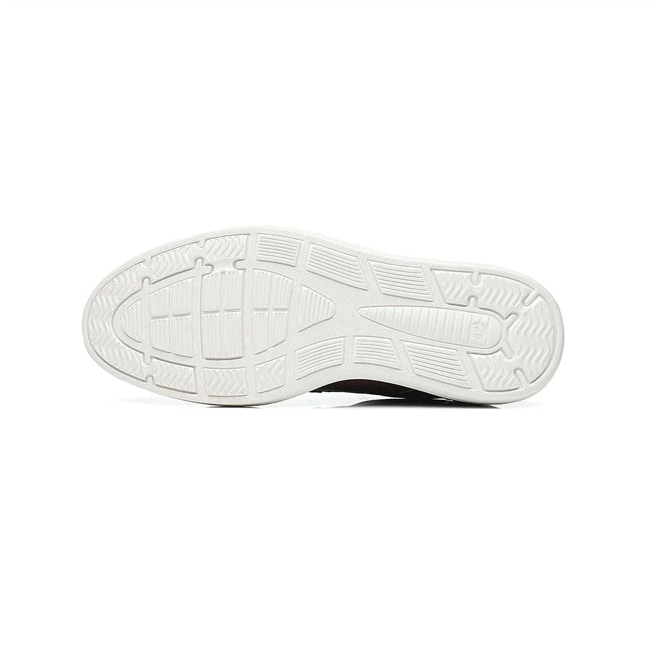 2025 Spring/Summer New Men Shoes Comfy Luxury Brand Men Casual Shoes Lace Up Business Style Dress Shoes BHKH Men Shoes