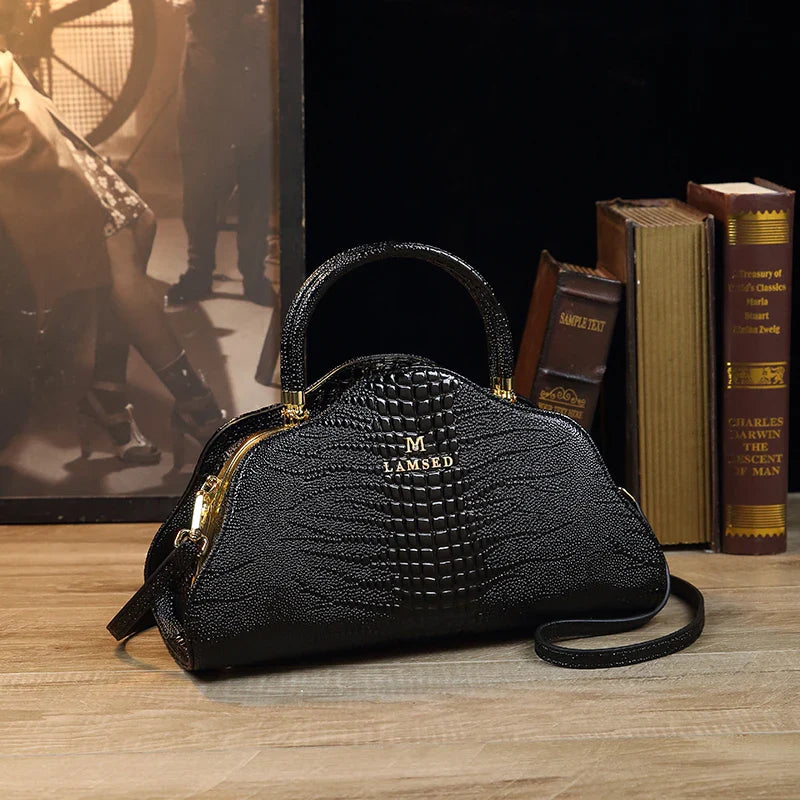 2022 Crocodile Leather Bag Designer Dedicated Handbag