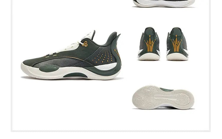 Team Joker Men Basketball Shoes Combat Rebound Anti-slip Wear-resistant CQT-QU!K Stable High-top Sneakers 572511105