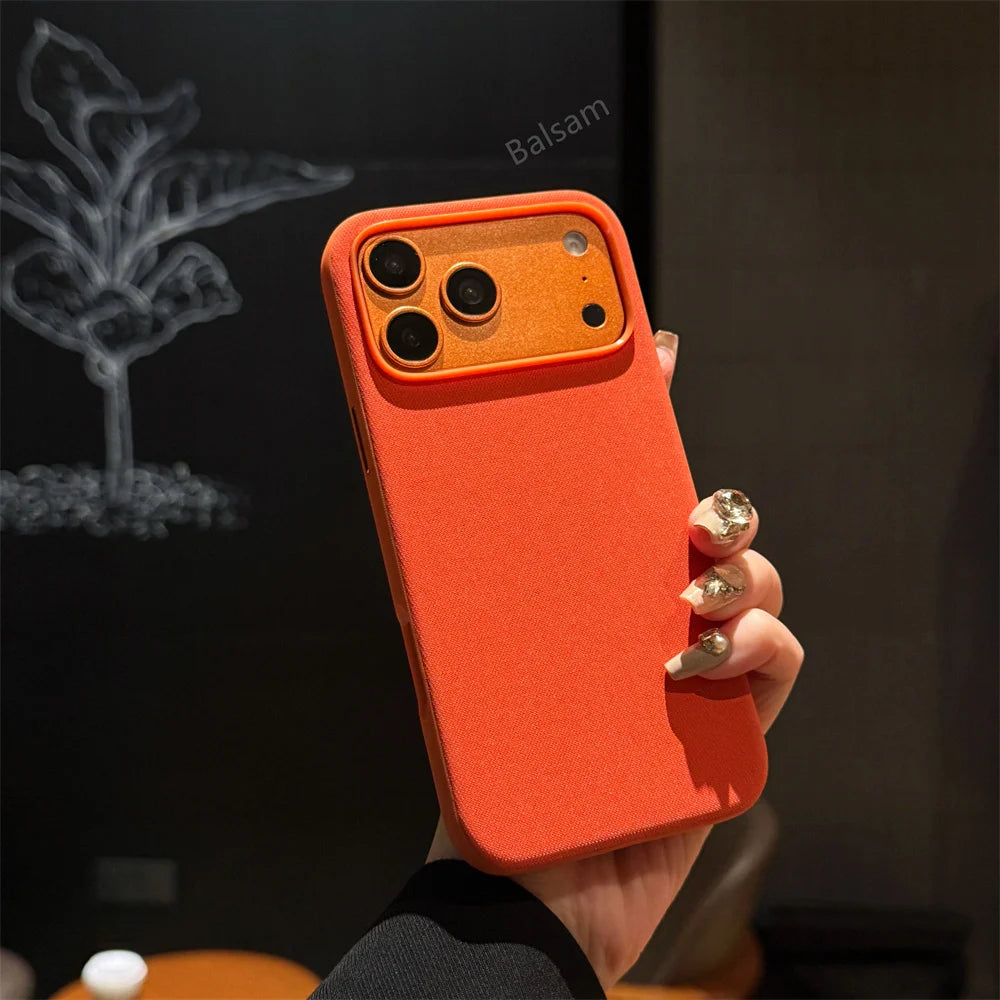 Luxury Tech Woven for Magsafe Magnetic Case for Iphone 17 Air 16 15 Plus 14 13 12 11 Pro Max TechWoven Wireless Charging Cover