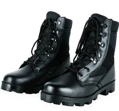 Male Outdoor Training Combat Hunting Boots Spring Autumn Men Jungle Hiking Sports Climbing Camping Breathable Camo Desert Shoes