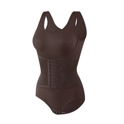 2025 New Bodysuit Shapewear With Zipper Belt Women Tummy Control Fajas Body Shaper Waist Trainer Slimming Cincher Corset Tops