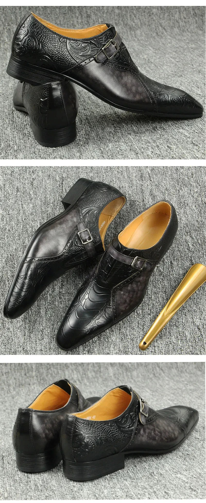 Men's Genuine Leather Loafers Soft & Comfortable Formal Shoes for Office, Wedding, Party Spring & Summer Dress Shoes | Hot Sale