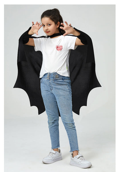 1set/lot cosplay bat costumes girl boy halloween party costumes