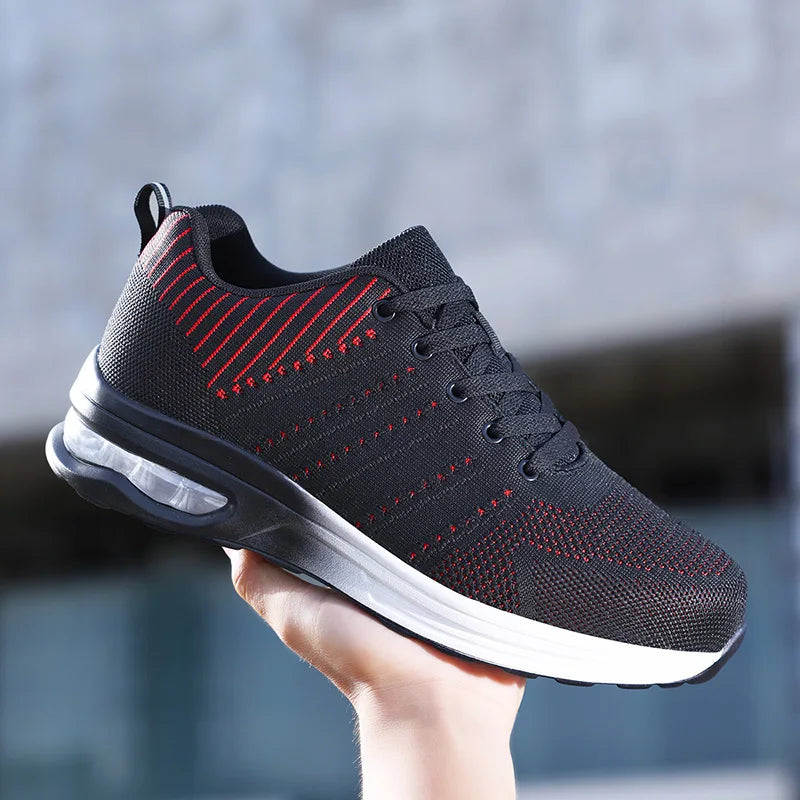 Lightweight Safety Shoes Women Men Air Cushion Work Sneakers Steel Toe Shoes Construction Safety Boots Anti-smash Work Shoes