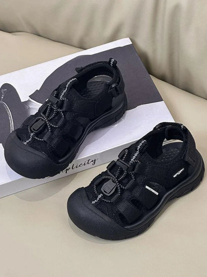 Boys Closed-Toe Sandals 2026 Summer New Arrivals Kids Casual Sneakers Non-Slip Soft Sole Beach Walking Shoes