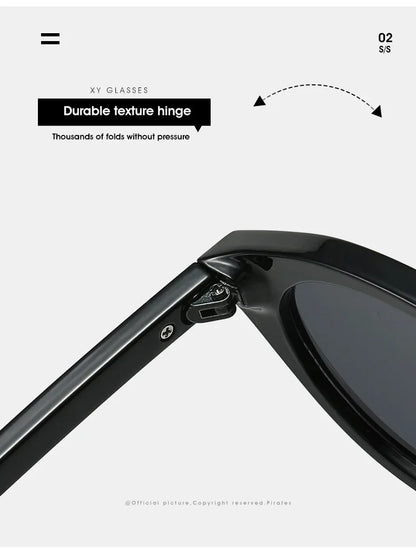 Top Selling cat eye sunglasses for women vintage small frame gradient uv400 sun glasses men retro hip hop driving shades