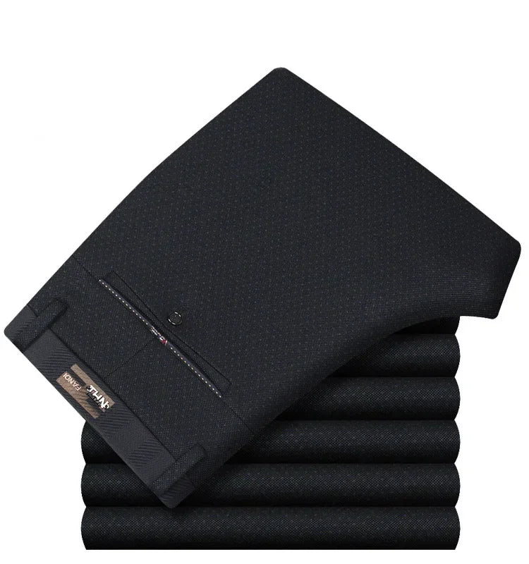 Men's Suit Pants High Quality Summer Men Dress Pants Straight Business Mens Formal Pants Big Size Classical Trousers