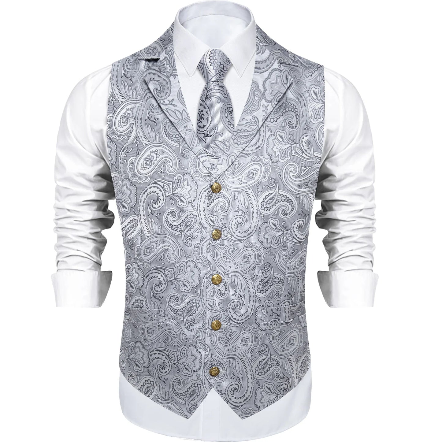 Victorian Vest Tie Set Green Plaid Gothic Waistcoat Sleeveless Jacket for Men Wedding Party Tuxedo Men's Soical Clothing