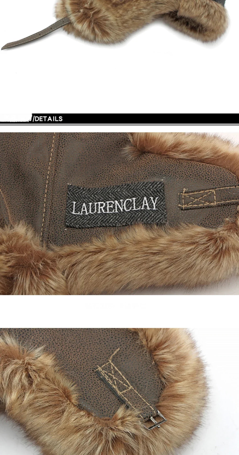 Bomber Hat New Thick Warm Men Women Russian Fur Hat Male Windproof PU Leather Ski Trapper Earflap Cap Winter Hat Ushanka