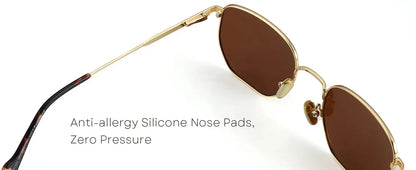 Trendy Polarized Prescription Sunglasses Hexagonal Progressive Sun Glasses For Men Women UV400 Protection Shades
