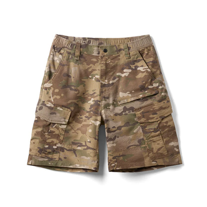 2025 Summer New Camouflage Tactic Shorts Men Oversize Outdoor Cargo Shorts