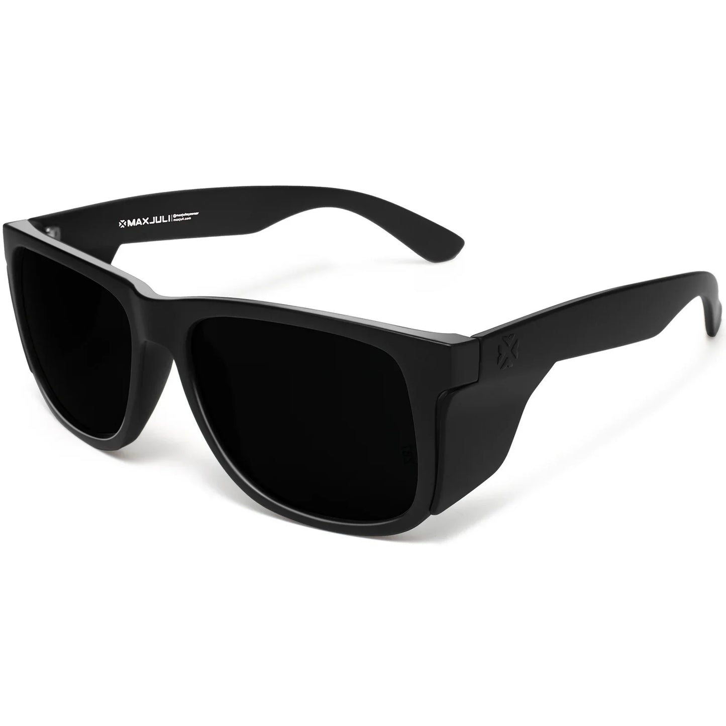 Extra Large Z87 Safety Sunglasses for Big Heads Men Women TR90 Oversized Side Shields Wrap Sun Glasses UV400 8806S