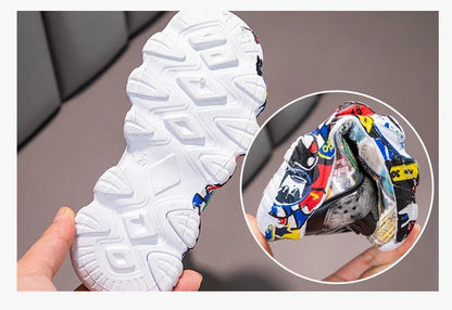 Spring Fall Kids Shoes Boys Girls Child Sneakers High Quality Casual Sports Tennis Flats Winter Outdoor Running