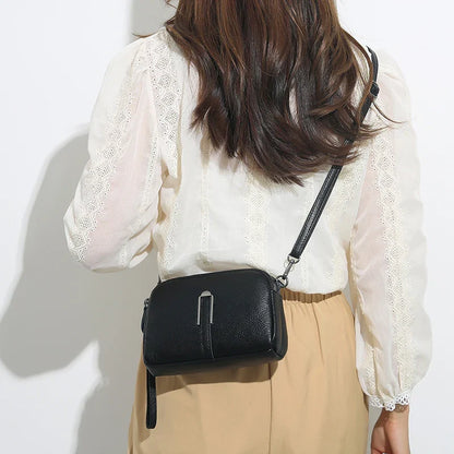 Genuine Leather Bag Luxury Women's Handbags Bag for Woman 2022 Female Clutch Phone Bags Shoulder Bag Crossbody Messenger Pack